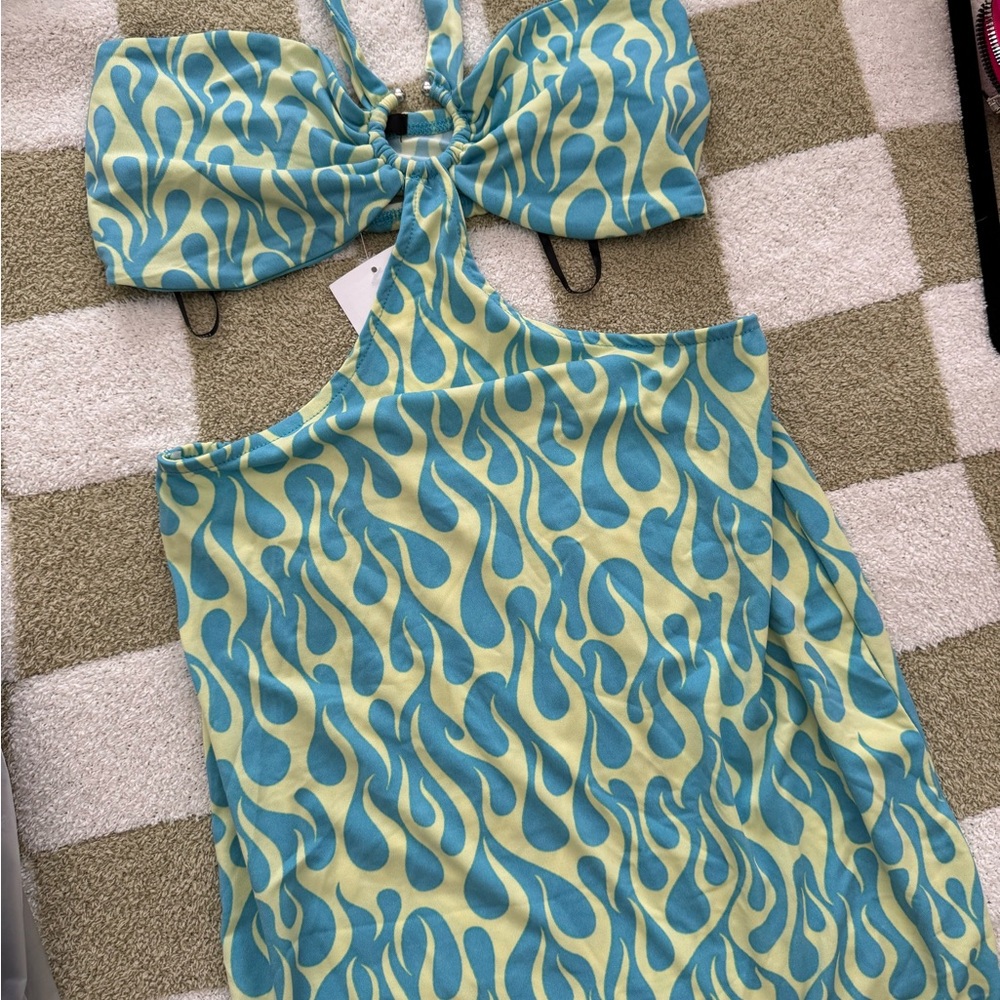 NET Halter dress
